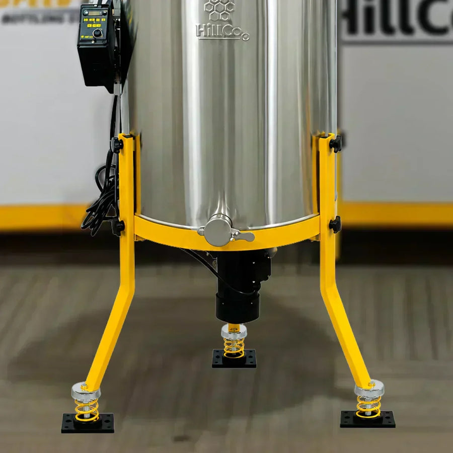 How to Use Spring Feet to Stabilize Your Honey Extractor