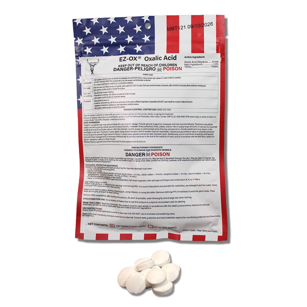 EZ-OX Oxalic Acid Tablets