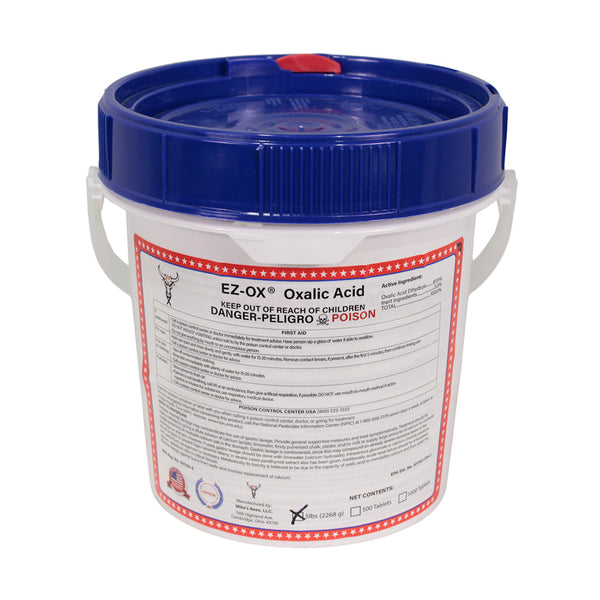 EZ-OX Oxalic Acid Powder - 5lb bucket – HillCo, LLC