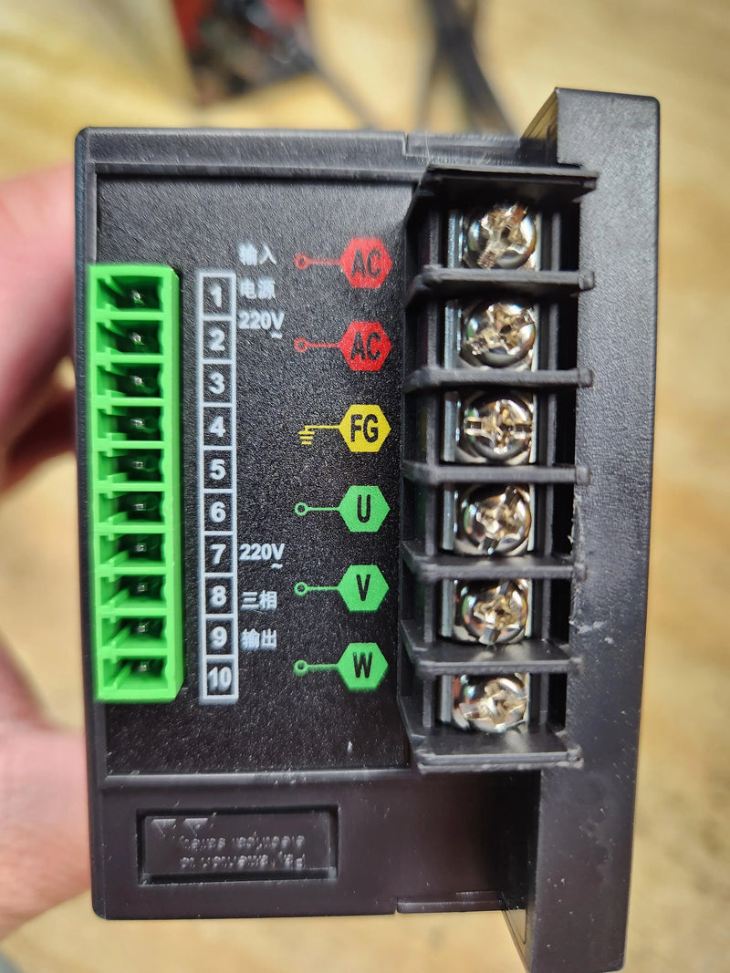 Extractor Motor Controller - for Enduro, MiniMax, UltraMax