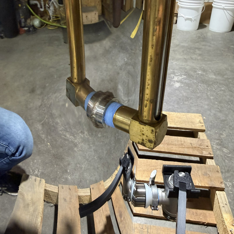 32 Gallon Heated Bottling Tank - CLEARANCE - LOT# 171