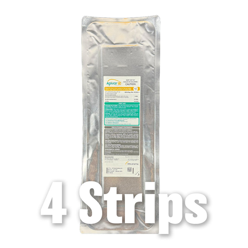 Apivar2.0 Varroa Mite Treatment Strips