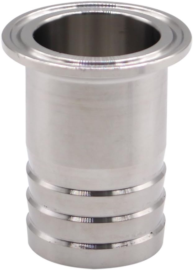 1.5" Sanitary to 1.5" Hose Barb Adapter