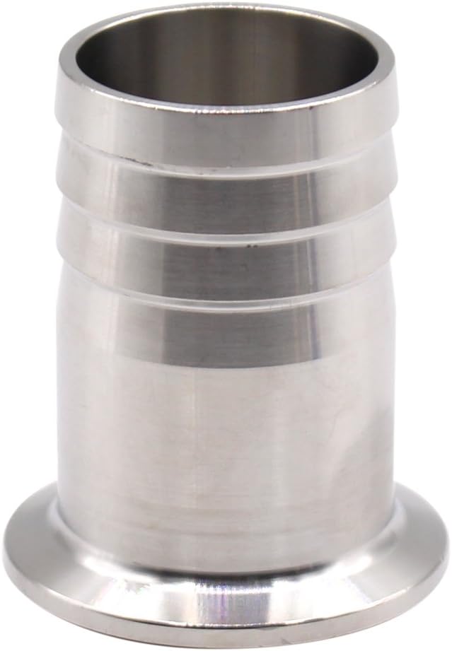 1.5" Sanitary to 1.5" Hose Barb Adapter