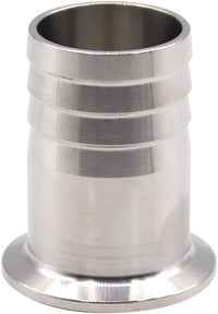 1.5" Sanitary to 1.5" Hose Barb Adapter