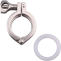 1.5" Sanitary Clamp and Gasket
