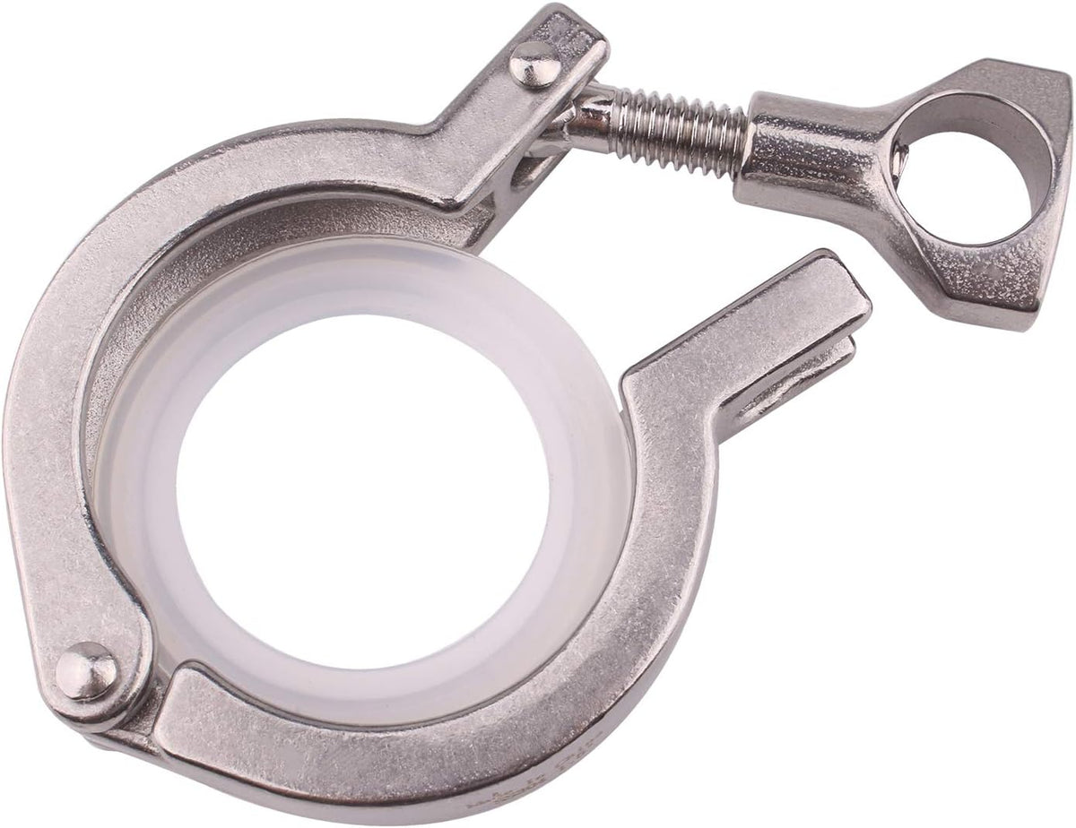 1.5" Sanitary Clamp and Gasket