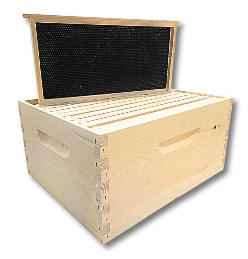 Assembled Deep Hive Body with Frames - 10 Frame