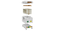 7 Frame NUC White Bee Hive Set