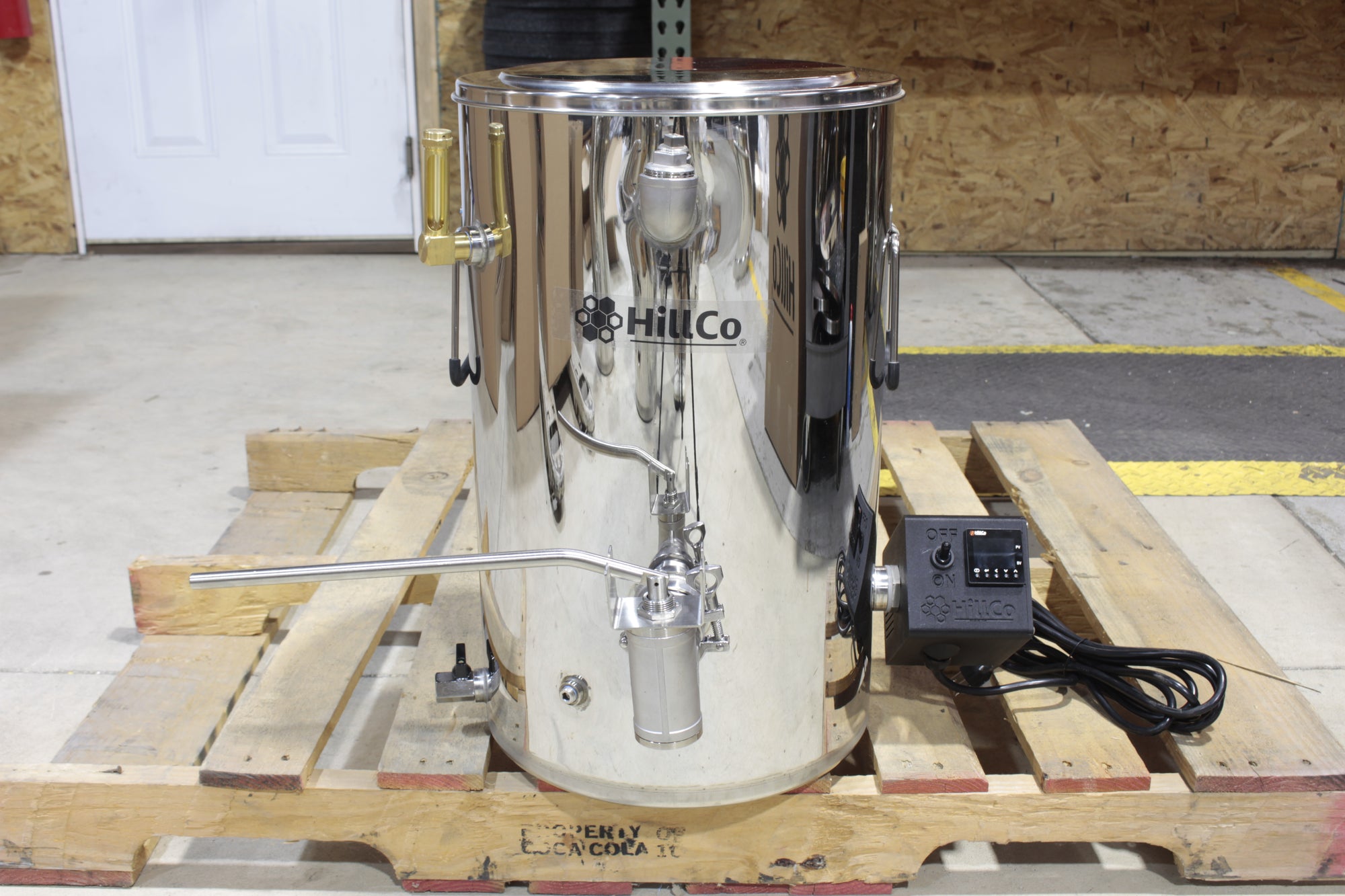 7 Gallon Heated Bottling Tank Lot #47