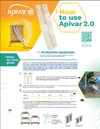 Apivar2.0 Varroa Mite Treatment Strips
