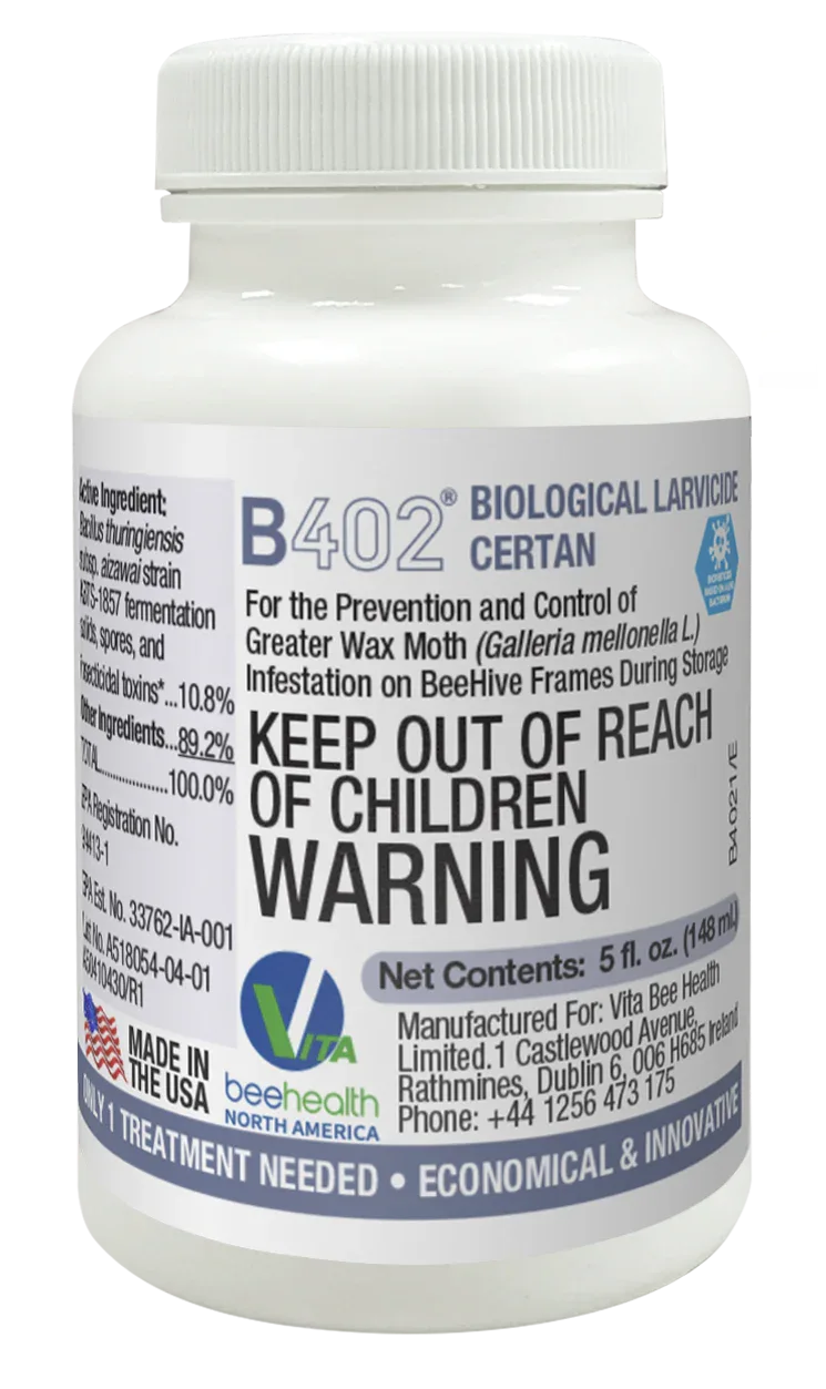 Certan B402 Wax Moth Larvicide