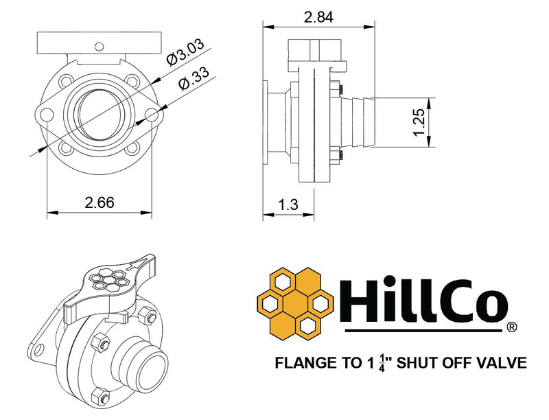 Shut-Off Valve Adapter - For Speed-Fill Machines