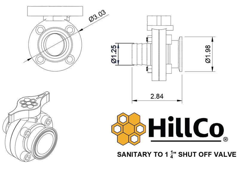Shut-Off Valve Adapter - For Speed-Fill Machines
