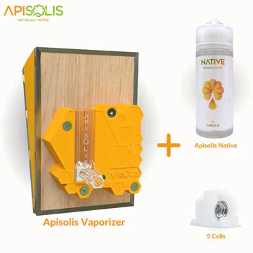 Apisolis Smoker Kit | Vaporizer + Native Fluid + 2x Coils