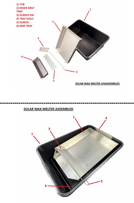 Solar Wax Melter