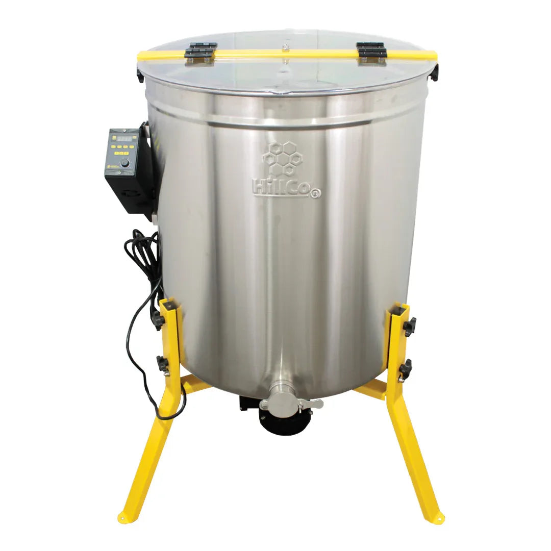12 frame radial honey extractor by HillCo with PowerMax
