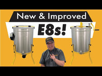 E8 Honey Extractor - 8 Frame Hand Crank