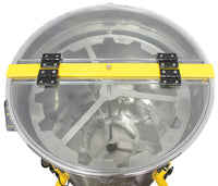 12-frame stainless steel radial honey extracto