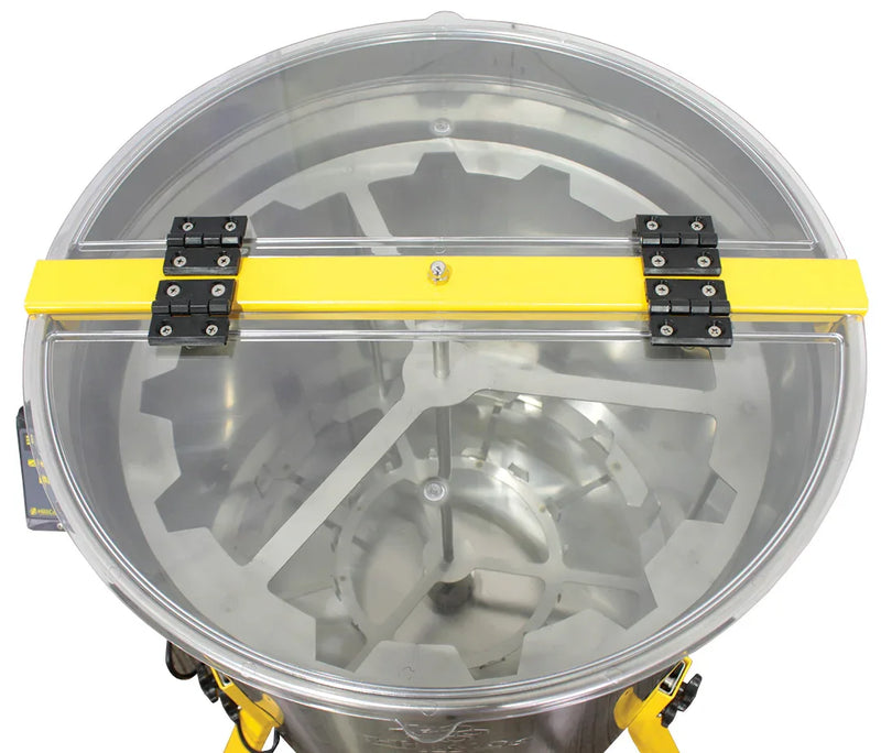 12-frame stainless steel radial honey extracto