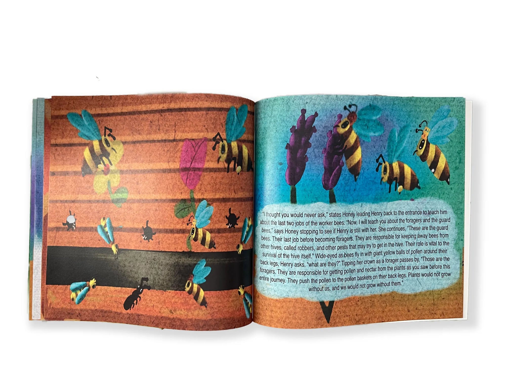 Henry Meets A Honeybee - Children's beekeeping Book